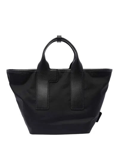 Furla Piuma Tote Bag In Black