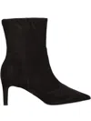 Furla Pointed-toe Zip Boots In Brown