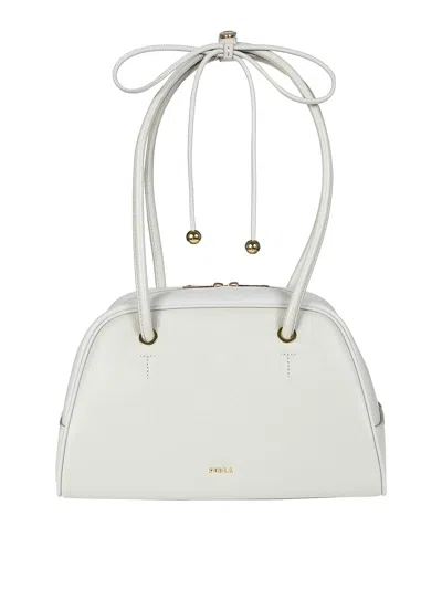 Furla Poppy M Dome In Grey