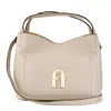 Furla Primula S Leather Hobo Bag In Neutral