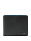 Furla Project Leather Wallet In Black