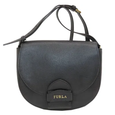 Pre-owned Furla Pvc Shoulder Bag () In Black