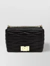 Furla Women's 1927 S Crossbody 22 In Black