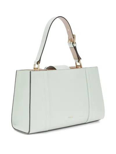 Furla Riva M Buckle-detail Tote Bag In Gray