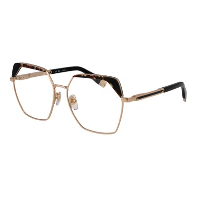 Furla Rose Gold Stainless Steel Glasses (frames)