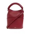 Furla Round Handle Shoulder Bag In Red