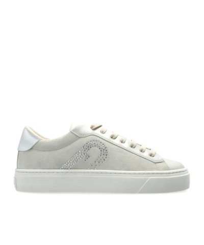 Furla Round Head Low-cut Casual Shoes In Gray
