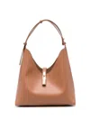 Furla Rounded Brown Shoulder Bag