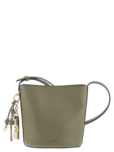 Furla Roxie Mini Bucket Bag In Green