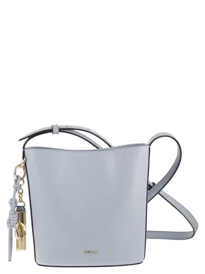 Furla Roxie Mini Bucket Bag In Gray