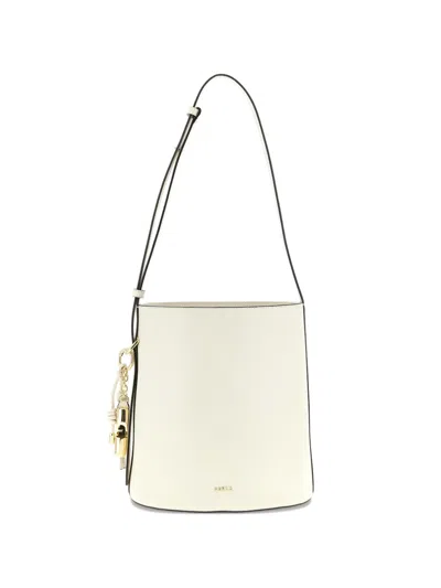 Furla Our Legacy Black Rubber Ankle Boots In White