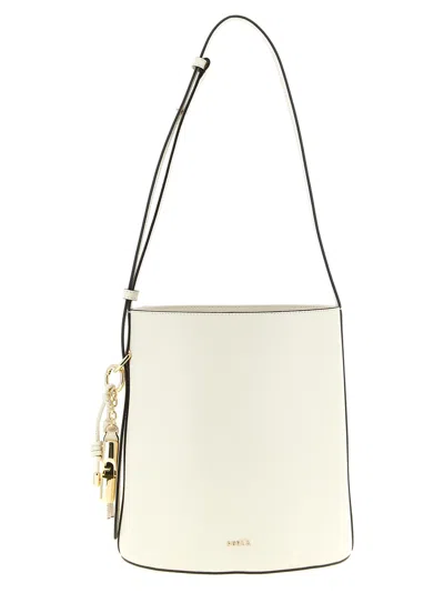 Furla Roxie Small Bucket Bag In Yellow