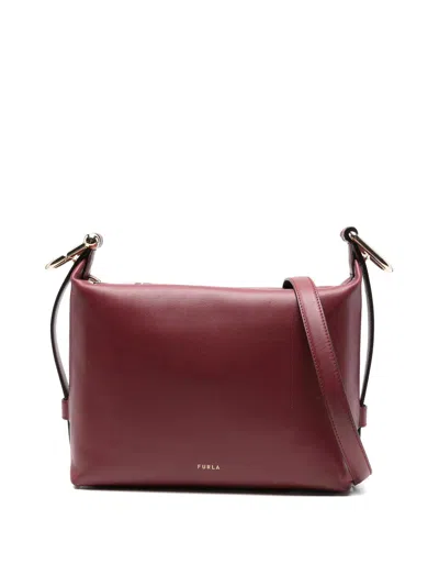 FURLA BOLSO SHOPPING - ROJO OSCURO