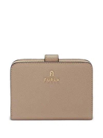 Furla S Camelia Compact Wallet In Brown