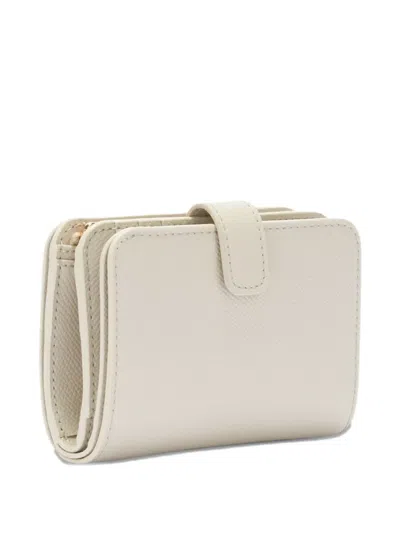 Furla S Classic Compact Logo-plaque Wallet In White