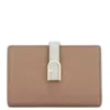 Furla S Compact Leather Wallet In Brown