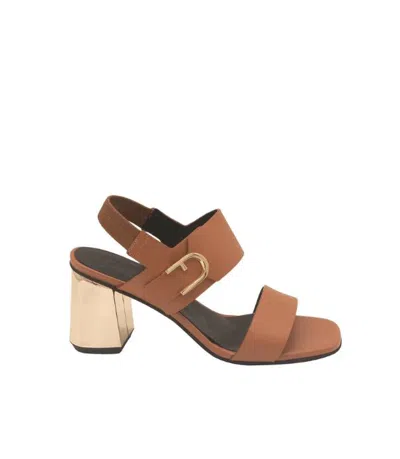 Furla Sandals In Brown