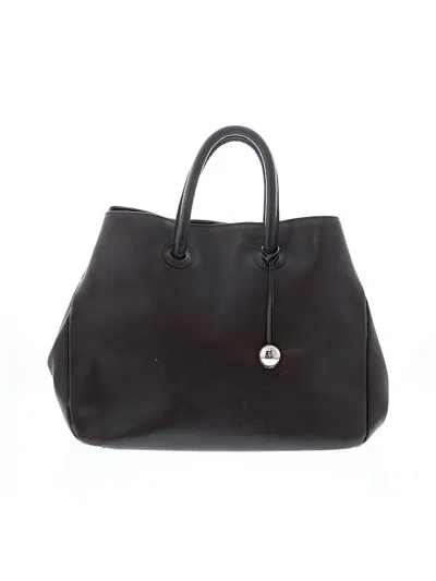 Pre-owned Furla Satchel In Brown