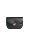 Furla Sfera Black Leather Crossbody Bag In Black