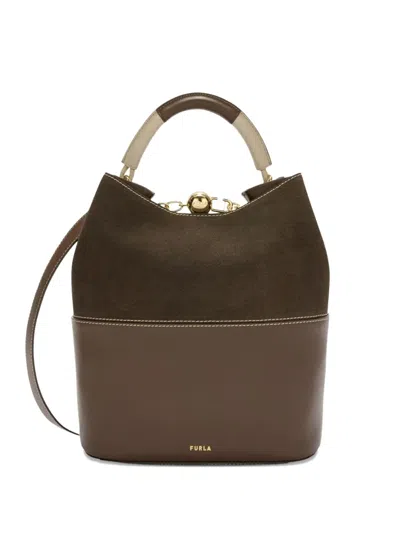 Furla Sfera Bucket Bag In Pattern