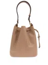 Furla Sfera S Bucket Bag In Desert Color Leather In Neutrals