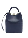 Furla Sfera Chain-detail Bucket Bag In Blue