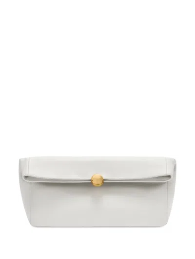 Furla Sfera Clutch Bag In White