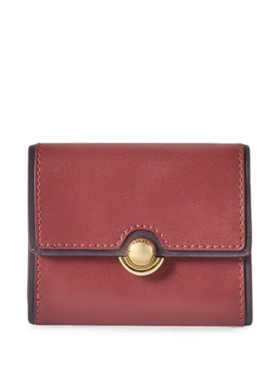 Furla Sfera Compact Wallet S In Red
