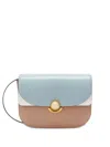 Furla Structured Shoulder Bag In Cognac Brown In Multi
