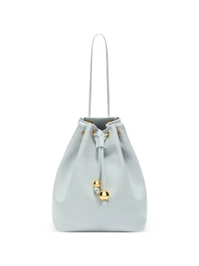 Furla Sfera Drawstring Bucket Bag In Blue