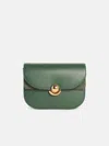 Furla 'sfera' Green Leather Crossbody Bag In Green