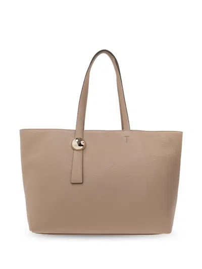 Furla Sfera L Tote Bags In 1257s Greige