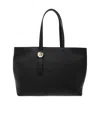 Furla Sfera Large Shopper Bag In Black