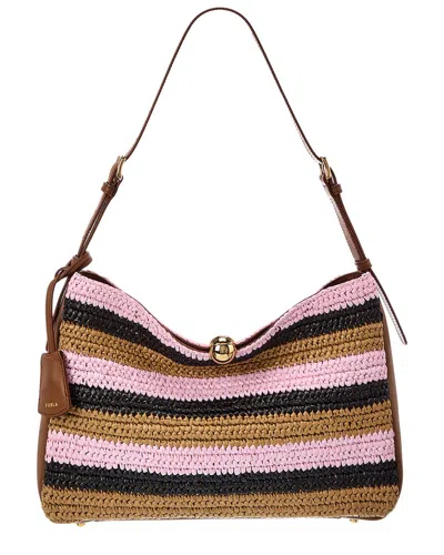 Furla Sfera Large Shoulder Bag In Purple