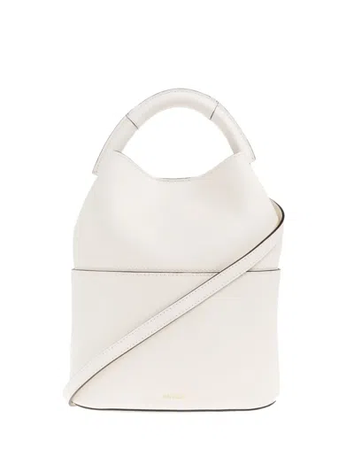 Furla Sfera Leather Bucket Bag In Neutral