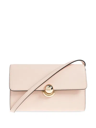 Furla Sfera Leather Crossbody Bag In Pink