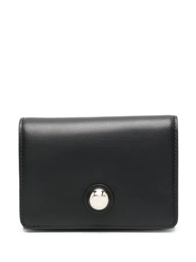 Furla Sfera M Tri-fold Wallet In Black