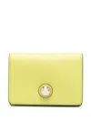 Furla Sfera M Tri-fold Wallet In Yellow