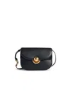 Furla Sfera Shoulder Bag Black In Smooth Leather In Black