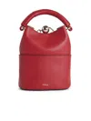 Furla Mini Sfera Top-handle Bag In Red