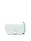 Furla Light Blue Leather Bag With Sphere Detailing In Blue