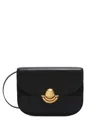 Furla Sfera Black Smooth Leather Shoulder Bag In Black