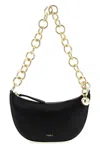 Furla Sfera Mini Shoulder Bag In Black