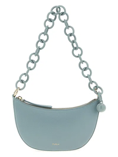 Furla Sfera Mini Shoulder Bag In Blue