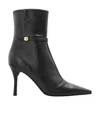 Furla Sfera Pointed-toe Ankle Boots In Black