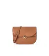 Furla Sfera Brandy Shoulder Bag In Smooth Leather In Brown