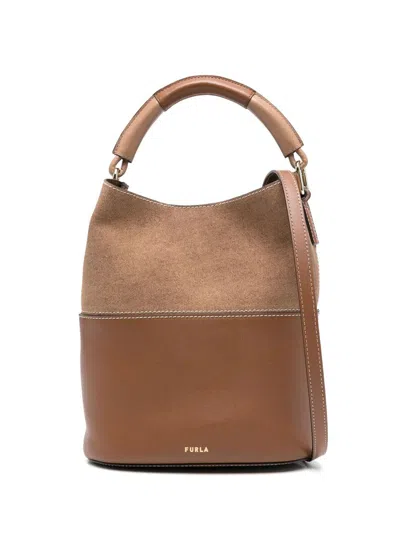 Furla Sfera S Bucket Bag 23 Bags In Brown