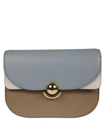 Furla Sfera S Crossbody In Gray