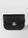 Furla Sfera Shoulder Bag Black In Smooth Leather