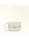 Furla Sfera S Shoulder Bag In Cream Color Leather